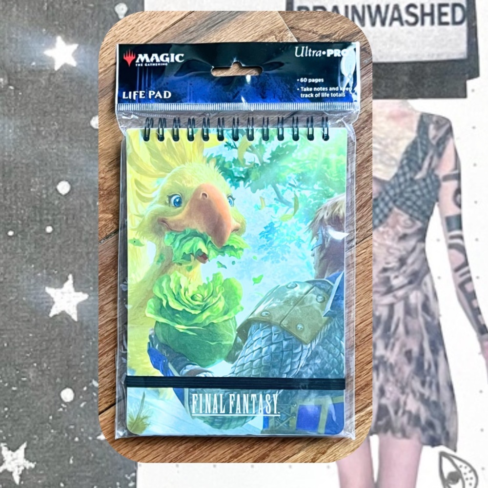 🎉🎉RARE LIMITED EDITION Magic the Gathering & Final Fantasy Chocobo Life Pad